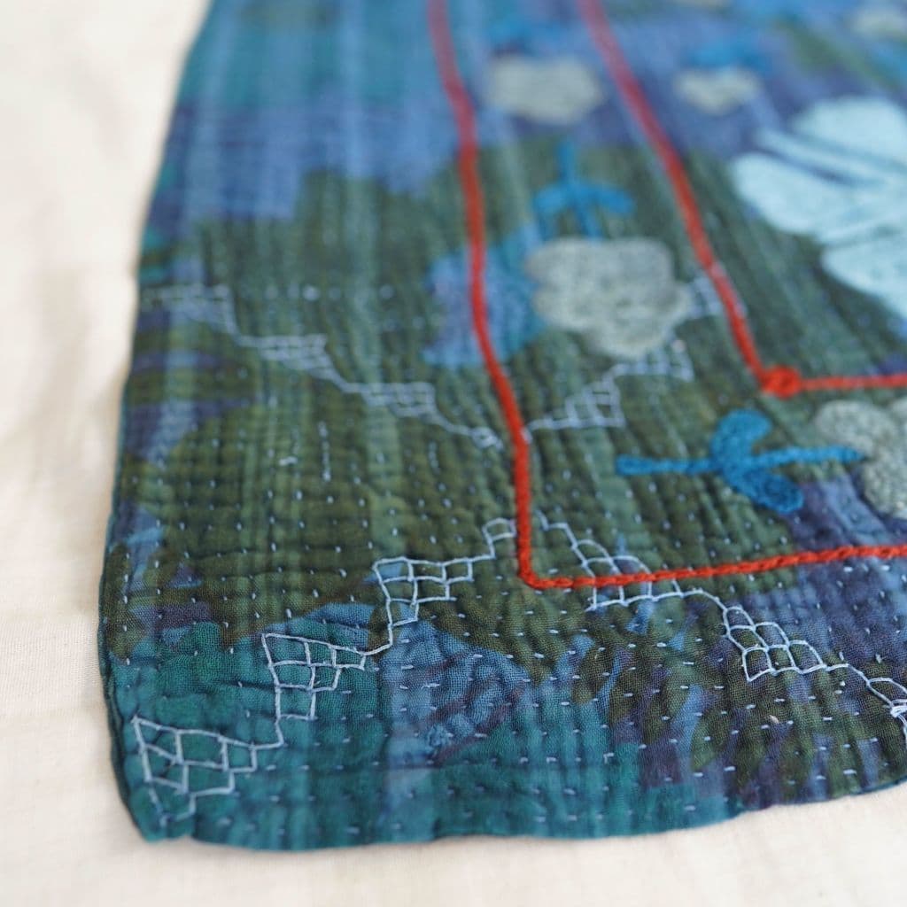 藍染カンタキルト