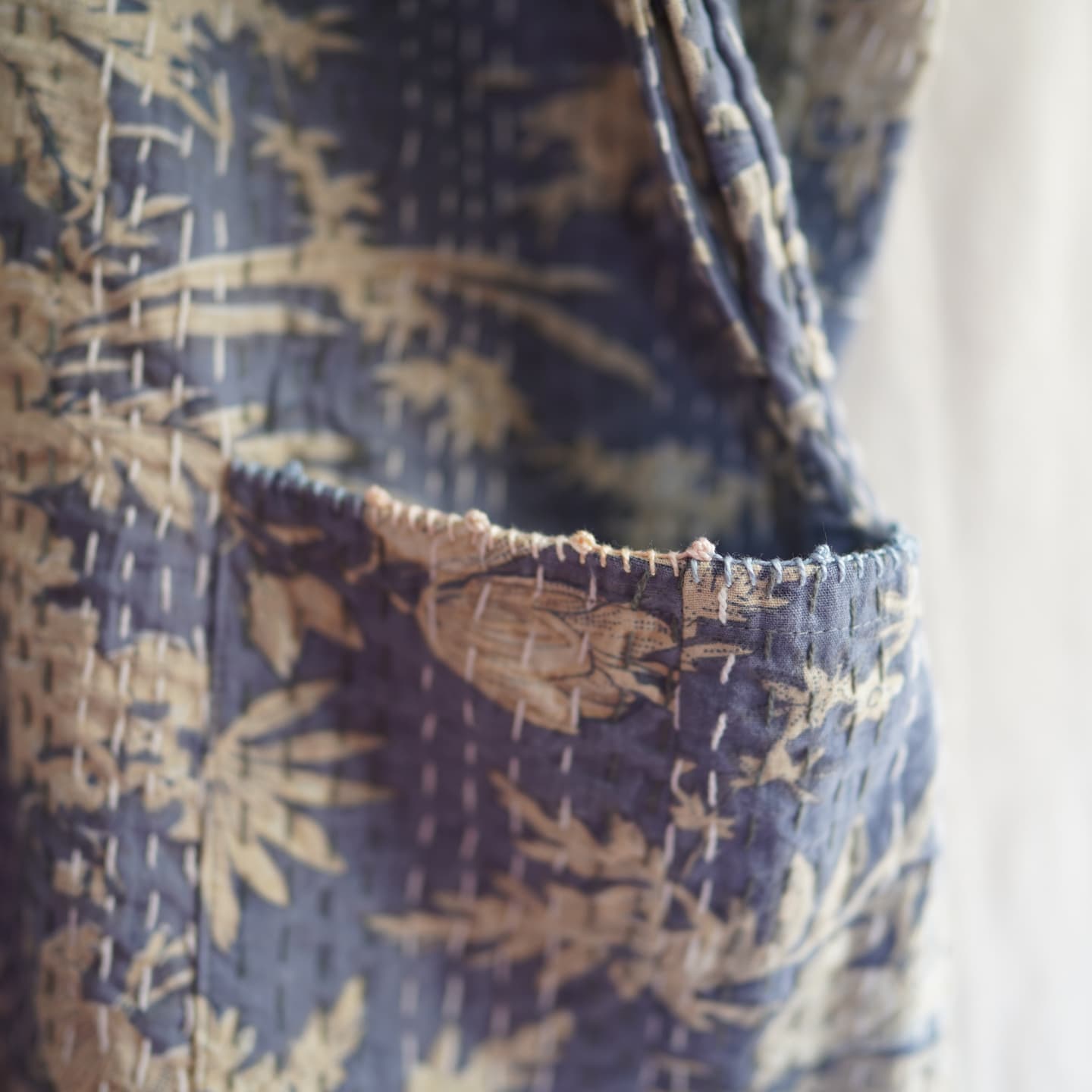 藍染カンタキルトジャケット